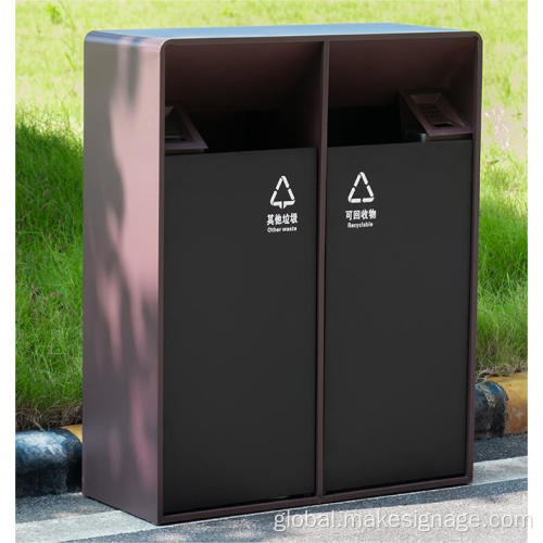 Multi-Compartment Trash Bins Sustainable Waste Bins Factory